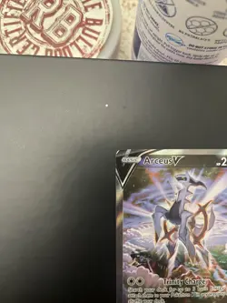 Pokemon Arceus V 166/172 Brilliant Stars Ultra Rare Full Art Holo 220HP TCG - Image 5