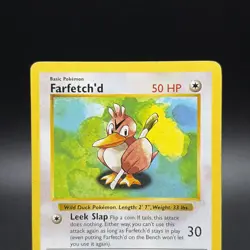 Pokemon Farfetch'd 027/102 Base Set (Shadowless) Regular - Image 2