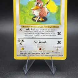 Pokemon Farfetch'd 027/102 Base Set (Shadowless) Regular - Image 3