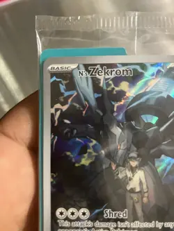 N's Zekrom 031 Ascended Heroes Promo Pokemon Center Stamped - Image 3