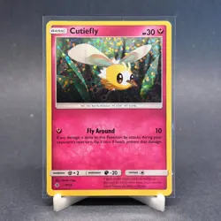 Cutiefly 010/012 Pokemon McDonald's Promos 2017 | Holo Rare EX Condition - Image 1