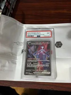 Team Rocket's Mewtwo ex 231/182 Sv10 Destined Rivals Holo RegradeU Pokemon PSA 9 - Image 2