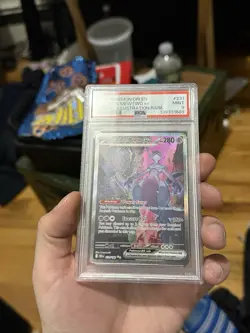 Team Rocket's Mewtwo ex 231/182 Sv10 Destined Rivals Holo RegradeU Pokemon PSA 9 - Image 5