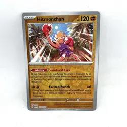 Hitmonchan 107/165 Reverse Holo Pokemon TCG Scarlet & Violet 151 English - Image 1