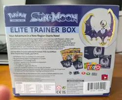 Sun and Moon Base Set ETB - Lunala Elite Trainer Box - 2017 Pokemon - READ 728192530920 - Image 4