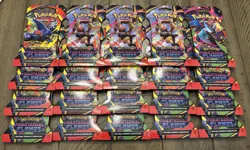 Pokemon TCG Phantasmal Flames Sleeved Booster Pack X 20 - Image 1