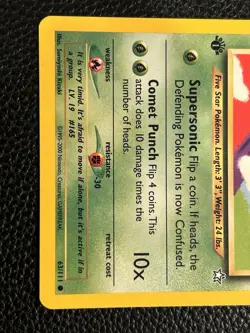 Ledyba - Pokemon Neo Genesis First 1st Edition #63 - Common - Image 3