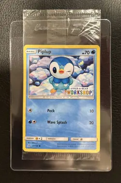 POKEMON PIPLUP 32/156 BUILD-A-BEAR WORKSHOP PROMO STAMPED SEALED NM - Image 1