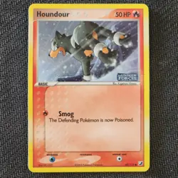 Houndour 60/115 — Pokemon EX Unseen Forces (2005) — Rev. Holo Stamped — VLP - Image 1
