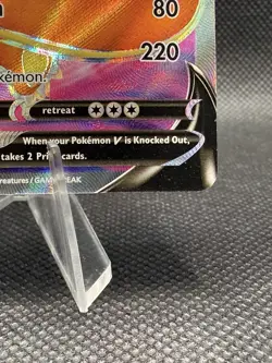 CHARIZARD V SWSH050 PROMO SWSH BLACK STAR POKEMON NM - Image 5