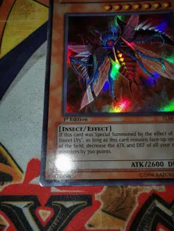 Ultimate Insect LV7 tlm-en010 1st Edition (LP) Super Rare Yu-Gi-Oh! - Image 4