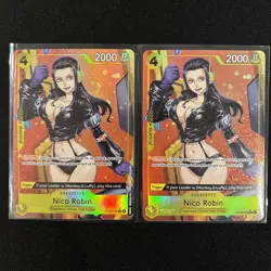 One Piece - Nico Robin Lot X 2 (Full Art) ST29-009 Starter Deck 29: Egghead Foil - Image 1