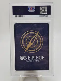 2025 One Piece Japanese OP13 Monkey D Luffy SEC Alternate Art PSA 10 - Image 2