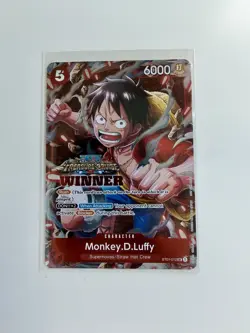 One Piece Luffy ST01-012 Winner Treasure Cruise Promo - Image 1