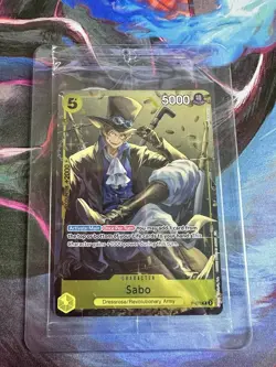 One Piece Sabo P-073 Carrying On His Will Mini Tin Promo Sealed - Image 1