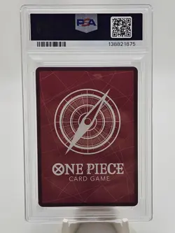 2025 One Piece Japanese OP13 Monkey D Luffy Alternate Art Leader PSA 10 - Image 2