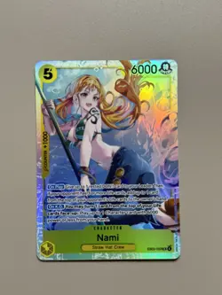 One Piece EB-03 Nami EB03-053 - SR English Heroines Edition - Image 1