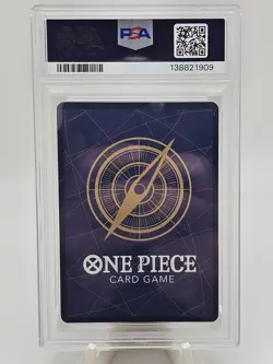 2025 One Piece Japanese OP13 Ben Beckman SP Alternate Art PSA 10 - Image 2