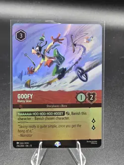 Goofy - Klutzy Skier Epic 216/204 Winterspell Disney Lorcana TCG - Image 1