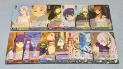 English Weiss Schwarz Frieren Complete (C/U/CR/R/RR) Rarity 112 Card Set S108 NM - Image 3