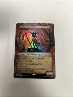 Hexing Squelcher Showcase Foil Card #0317 MTG LP - Image 1