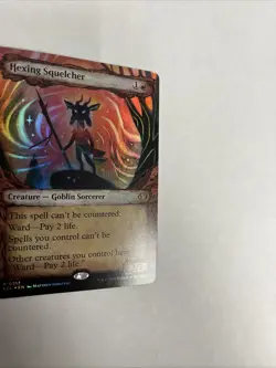 Hexing Squelcher Showcase Foil Card #0317 MTG LP - Image 2