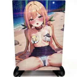 100Kanojo Karane Inda Sexy Anime Waifu Girl Lewd Doujin Goddess Story Art Card - Image 2