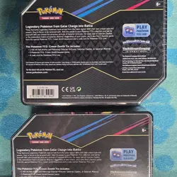 Pokemon Crown Zenith Galarian Articuno & Moltres Tin Trading Card Game - Image 2