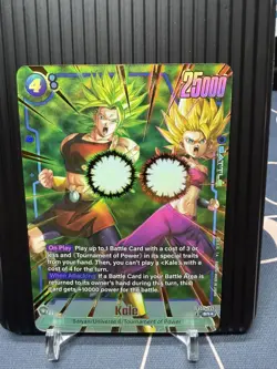 Kale FB08-032 Alternate Art Saiyan's Pride Dragon Ball English Card Fusion World - Image 1