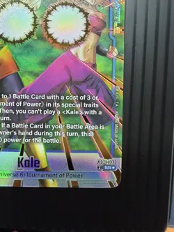 Kale FB08-032 Alternate Art Saiyan's Pride Dragon Ball English Card Fusion World - Image 3