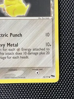 Pikachu 13/17 - Pop Series 5 Non Holo Pokemon Card LP+ - Image 4