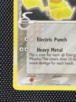 Pikachu 13/17 - Pop Series 5 Non Holo Pokemon Card LP+ - Image 5
