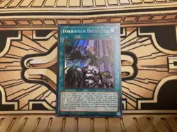 Forbidden Droplet MP22-EN254 1st Prismatic Secret Rare NM Yugioh Card - Image 1
