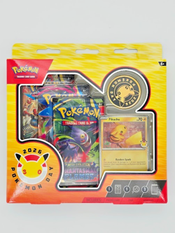 2026 Pokemon Day 30th Anniversary Collection Box SEALED Pikachu Promo Card/Coin - Image 1