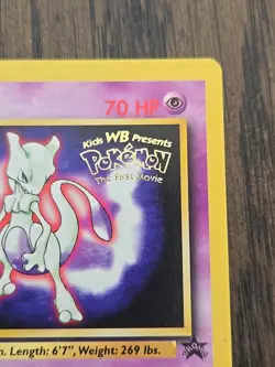 POKEMON MEWTWO THE FIRST MOVIE PROMO CARD 3 - Image 4