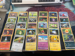 Yuka Morii Clay Figure Artwork Pokemon Card Lot, 30+ Unique, 150+ total cards NM - Image 1
