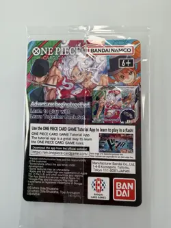 Bandai Namco One Piece CCG Monkey D. Luffy US Voyage Promo Holo Character Card - Image 2