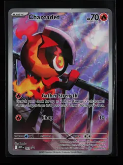 Charcadet 022 Promo Holo ME02: Phantasmal Flames Pokemon Card - Image 1