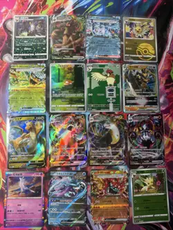 Pokemon 16 Card Lot nm V Max Mega Amazing Ex HOLO Rare Hits Only F77 - Image 1