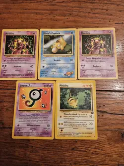 pokemon cards vintage rare non holo lot 1,000 Cards + - Image 1