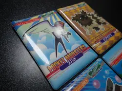 Pokemon Bandai Waterproof Bathroom Menko Card x4 Relicanth etc #6135 PLAY - Image 2
