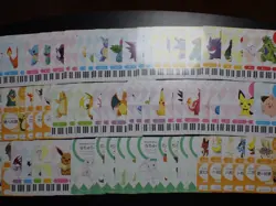 Pokemon Musical Note Card Complete x70 Charizard Blastoise Venusaur Gengar etc#6 - Image 1