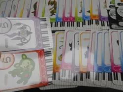 Pokemon Music Musical Note Card Best Wishes Complete x70 Pikachu Ash etc #4150 - Image 3