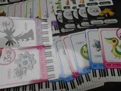 Pokemon Music Musical Note Card Best Wishes Complete x70 Pikachu Ash etc #4150 - Image 4