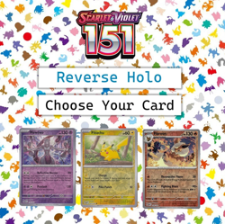 Pokemon SV 151 Reverse Holo Choose Your Card Near Mint - Image 1