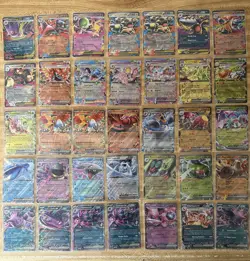 Pokemon TCG Ex Lot - Black Star Promo Charizard - 35 Cards - S&V/Mega Evolutions - Image 2