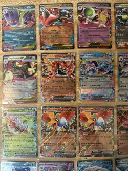 Pokemon TCG Ex Lot - Black Star Promo Charizard - 35 Cards - S&V/Mega Evolutions - Image 3