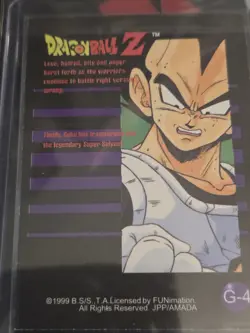 1999 Dragon Ball Z - SS Goku, Gohan, Krillin - FUNimation Card Lot Of 3 - Image 5