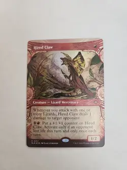 Hired Claw - Foil - Showcase - Bloomburrow - NM - MTG - Image 1