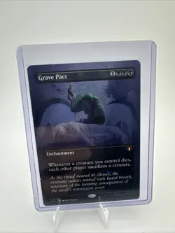 Grave Pact (Borderless) Commander Masters Regular - Image 1